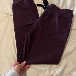 Dark Purple Jogger Pants